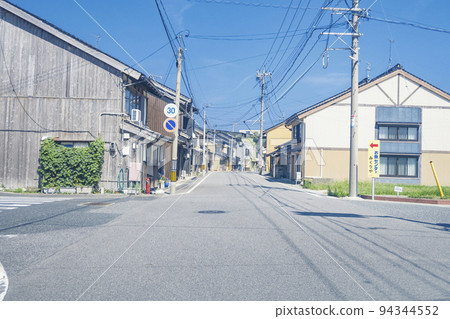 Image of a rural, idyllic residential area Image of a rural, idyllic residential area 94344552