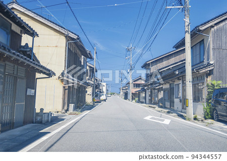 Image of a rural, idyllic residential area Image of a rural, idyllic residential area 94344557