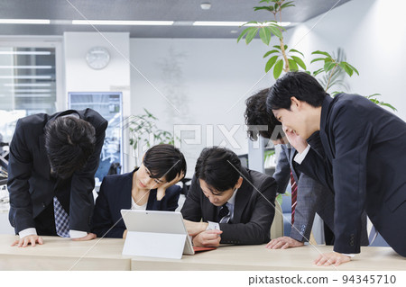 disappointed office worker 94345710