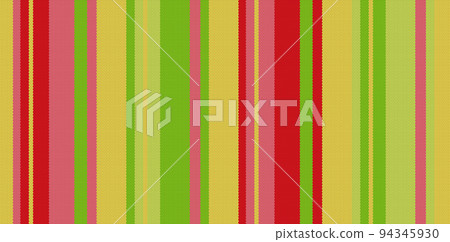 Blanket stripes seamless vector pattern. Background for party decor or fabric pattern with colorful stripes. 94345930