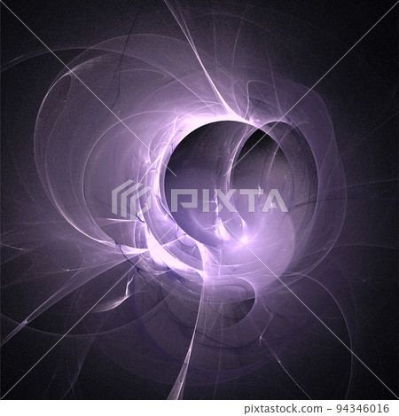 space fantasy illustration of purple planetary system on dark space background, art, design space fantasy illustration of purple planetary system on dark space background, art, design 94346016