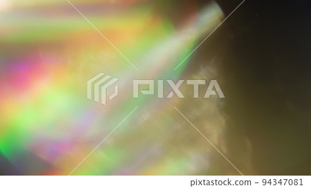 Spectral dreamy colors, holographic foil, particles. Spectral dreamy colors, holographic foil, particles. 94347081