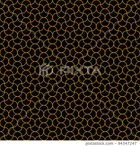 The geometric pattern with lines. Seamless vector background. Graphic modern pattern. Simple lattice graphic design. Vector illustration 94347247