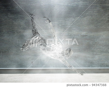 Motion glass man 94347388