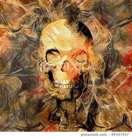Glowing Skull Glowing Skull 94347437