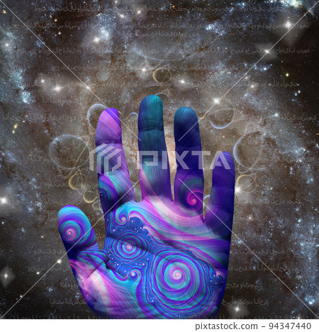 Purple Hand 94347440