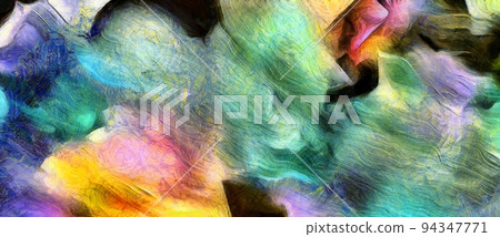 Colorful Abstract Painting 94347771