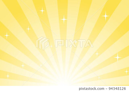 金色旭日形閃亮 94348126