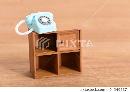 Toy furniture and analog telephones Toy furniture and analog telephones 94349287