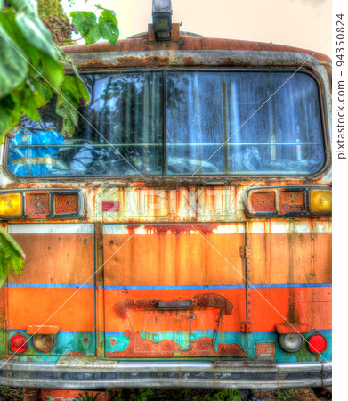 abandoned horror bus 94350824