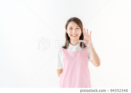Female Care Worker Home Helper Nursery Teacher 94352348