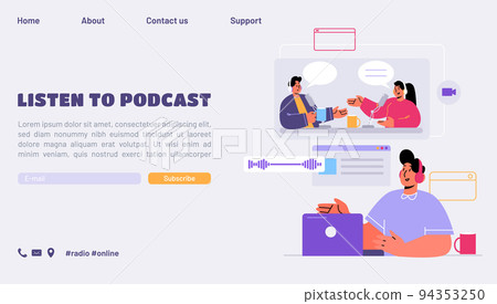 Listen to podcast, online audio broadcast 94353250