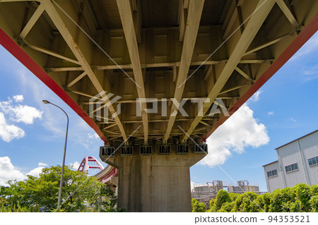 紀之川河口上的青岸橋 紀之川河口上的青岸橋 94353521