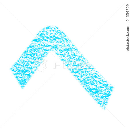 Katakana drawn with crayon "He" light blue background white with path Other colors / list ants Katakana drawn with crayon "He" light blue background white with path Other colors / list ants 94354709