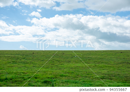 Beautiful Landscape Scenic View in East Sussex, between the towns of Seaford and Eastbourne in southern England Beautiful Landscape Scenic View in East Sussex, between the towns of Seaford and Eastbourne in southern England 94355667