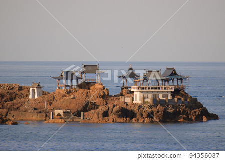 日和山海岸龍宮城豐岡牛島 94356087