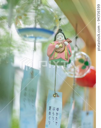 Scenery with wind chimes Muromachi Fukutoku Shrine Scenery with wind chimes Muromachi Fukutoku Shrine 94356399