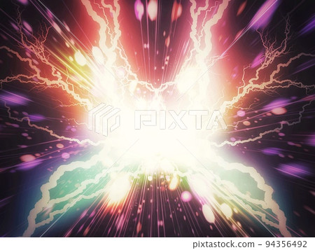 Abstract background swirling with colorful lights 94356492
