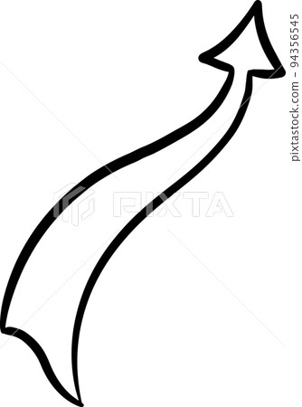 Sketch arrow simple vector illustration Sketch arrow simple vector illustration 94356545