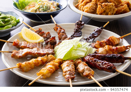 Izakaya Yakitori Platter Izakaya Yakitori Platter 94357474
