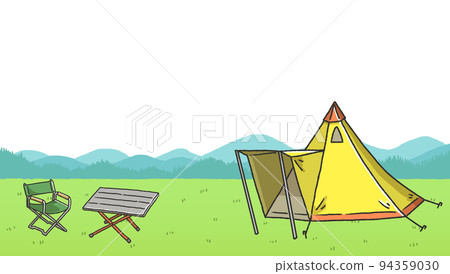 營地插畫裝飾 營地插畫裝飾 94359030