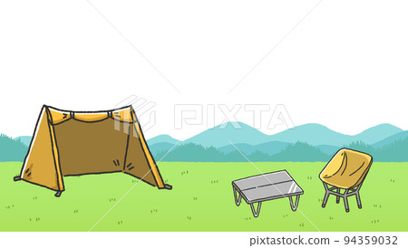 營地插畫裝飾 營地插畫裝飾 94359032
