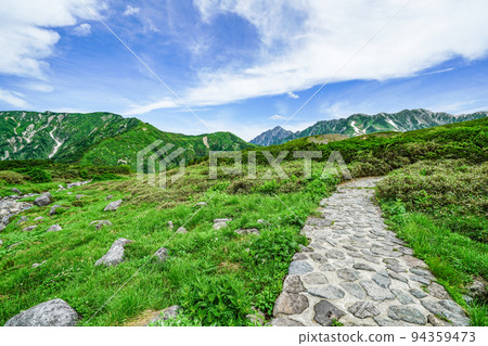 Scenery from Tateyama Tateyama in summer 94359473