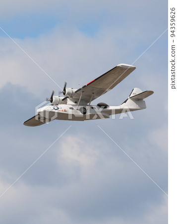 US Army Air Corps OA-10 Catalina flying boat level flight US Army Air Corps OA-10 Catalina flying boat level flight 94359626