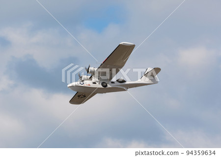 US Army Air Corps OA-10 Catalina flying boat level flight 94359634