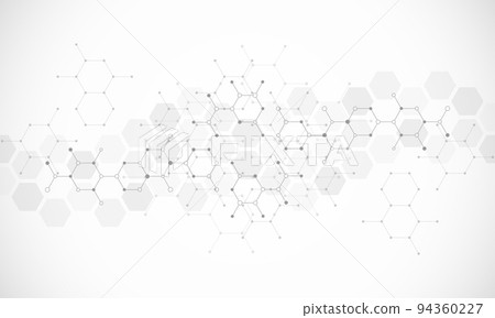 Molecular structure and genetic engineering, science, innovation technology, healthcare, and medicine design 94360227