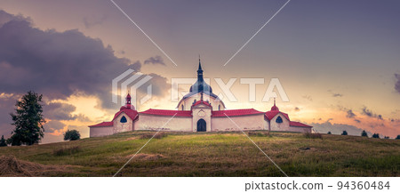 Pilgrimage Church of Saint John of Nepomuk at Zelena Hora, Zdar nad Sazavou, Czech republic 94360484