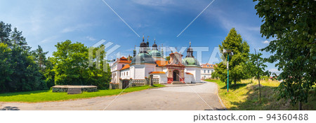 The Church of the Assumption of Our Lady, Klokoty, Tabor, Czech republic The Church of the Assumption of Our Lady, Klokoty, Tabor, Czech republic 94360488