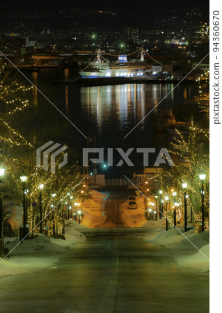 [修飾]函館八幡坂夜景 94360670