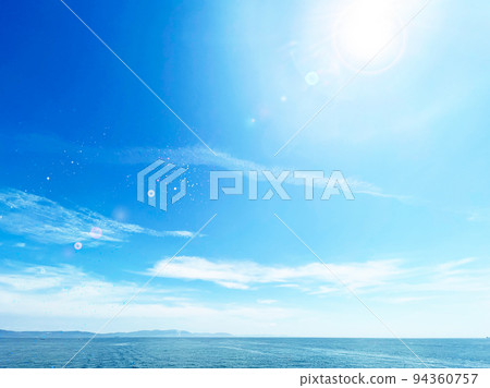 Blue sky and beautiful seascape 94360757