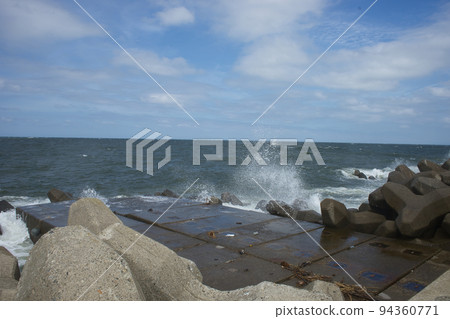 富山縣伊水市江部海濱公園周邊風景 富山縣伊水市江部海濱公園周邊風景 94360771