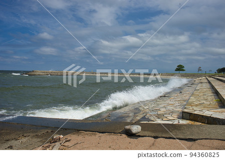 Scenery around Ebie Seaside Park in Imizu City, Toyama Prefecture Scenery around Ebie Seaside Park in Imizu City, Toyama Prefecture 94360825