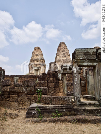 Architecture of ancient temple complex Angkor, Siem Reap 94361258