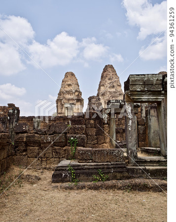 Architecture of ancient temple complex Angkor, Siem Reap 94361259