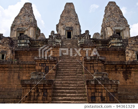 Architecture of ancient temple complex Angkor, Siem Reap 94361329
