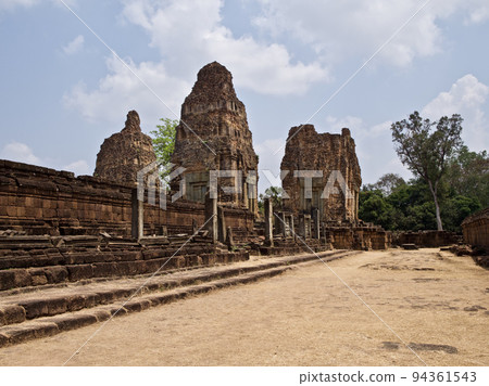 Architecture of ancient temple complex Angkor, Siem Reap 94361543
