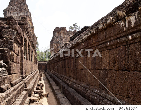 Architecture of ancient temple complex Angkor, Siem Reap 94361574