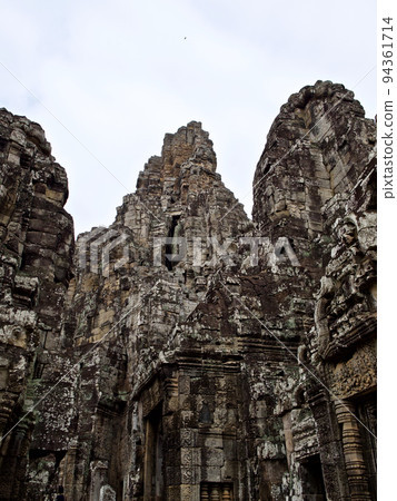 Architecture of ancient temple complex Angkor, Siem Reap 94361714
