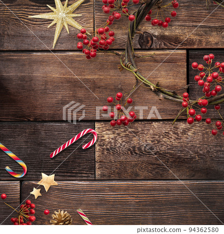 warm christmas material 94362580