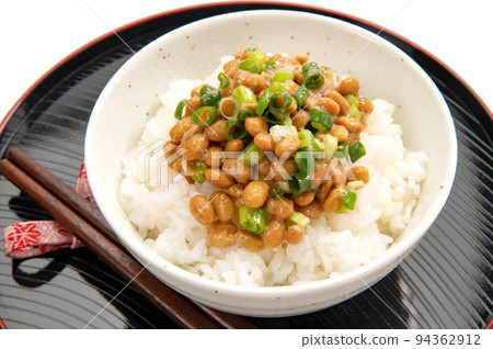 Traditional Japanese food, natto Traditional Japanese food, natto 94362912