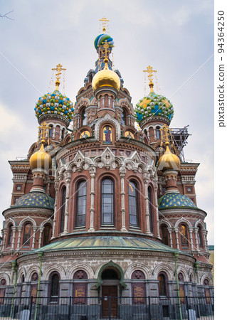 Russia St. Petersburg Church of the Savior on Spilled Blood Russia St. Petersburg Church of the Savior on Spilled Blood 94364250