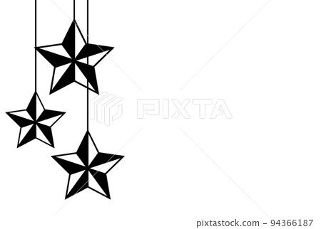 Illustration material star decoration 94366187