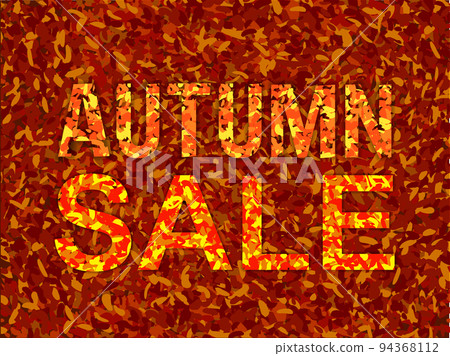 Autumn Sale background leaves red, orange, brown banner Autumn Sale background leaves red, orange, brown banner 94368112