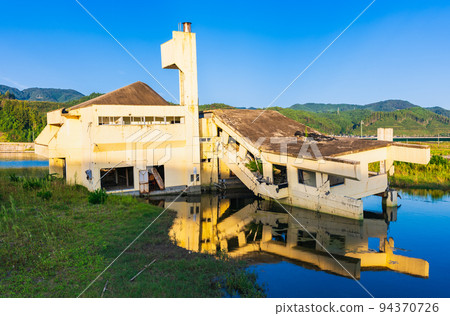 Rikuzentakata 3.11 earthquake ruins youth hostel Rikuzentakata 3.11 earthquake ruins youth hostel 94370726