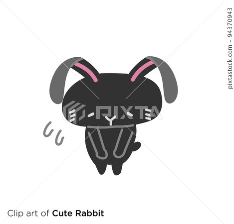 Rabbit character illustration series "I'm sorry" 94370943