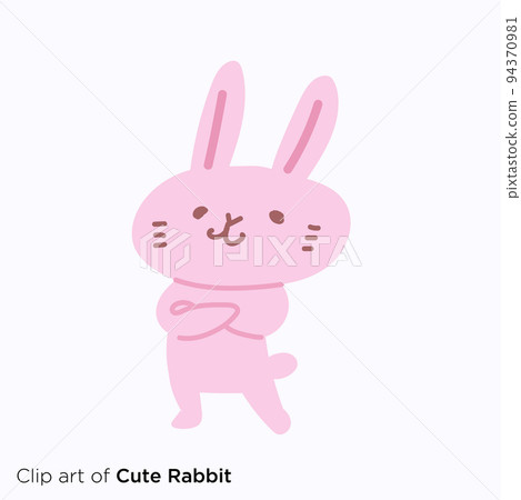 Cute rabbit character illustration Cute rabbit character illustration 94370981